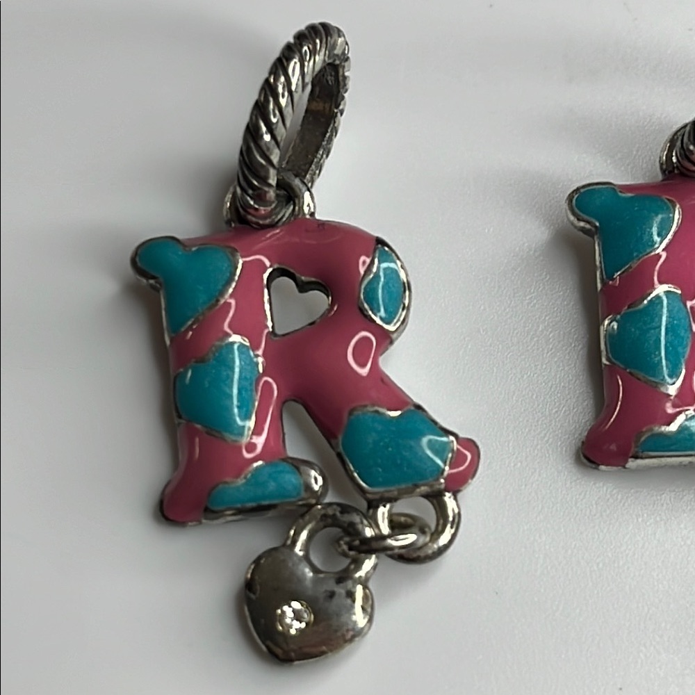 BRIGHTON Enamel Alphabet Charms 'R' - Picture 3 of 6